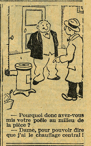 Le Petit Illustré 1928 - n°1241 - page 7 - Dessin sans titre - 22 juillet 1928