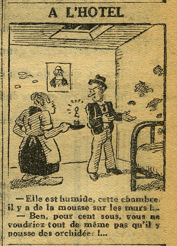 L'Epatant 1934 - n°1340 - page 13 - A l'hôtel - 5 avril 1934