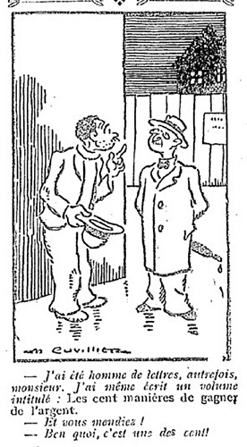 Le Pêle-Mêle 1927 - n°183 - page 14 - J'ai été homme de lettres autrefois (G) - 21 août 1927