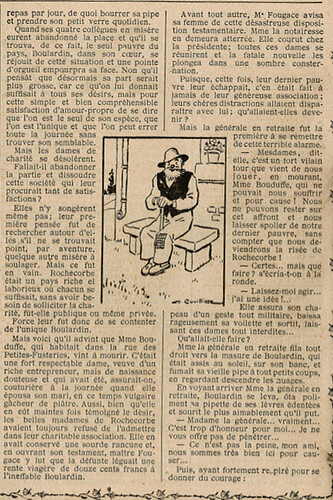 Almanach Vermot 1923 - 6 - L'ineffable Boulardin - Samedi 17 février 1923