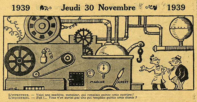 Almanach Vermot 1939 - 30 - Jeudi 30 novembre 1939
