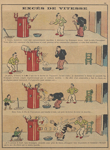 Guignol 1929 - n°120 - Excès de vitesse - 5 mai 1929 - page 33