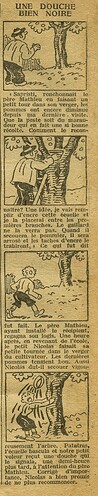 Cri-Cri 1928 - n°515 - page 14 - Une douche bien noire - 9 août 1928