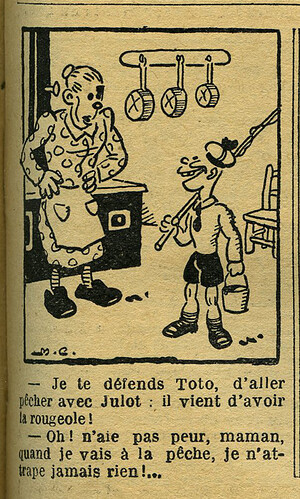 Le Petit Illustré 1934 - n°1564 - page 7 - Dessin sans titre - 30 septembre 1934