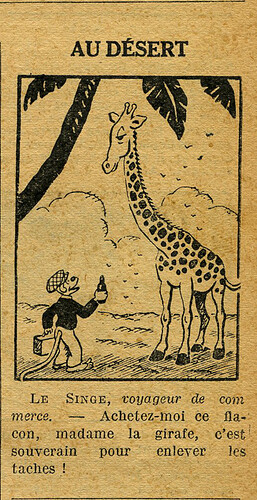 Le Petit Illustré 1932 - n°1424 - page 7 - Au désert - 24 janvier 1932