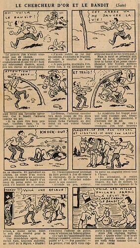 Le Petit Illustré 1935 - n°1626 - Le chercheur d'or et le bandit - 8 décembre 1935 - page 2
