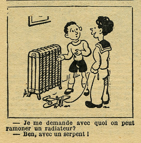 Le Petit Illustré 1931 - n°1412 - page 7 - Dessin sans titre - 1er novembre 1931