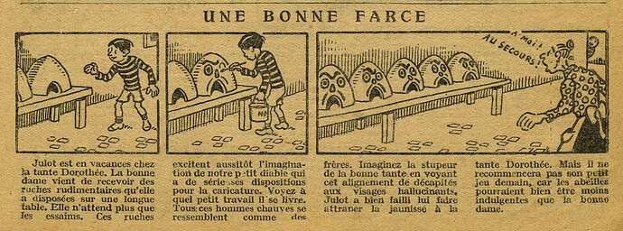 Cri-Cri 1927 - n°475 - page 6 - Une bonne farce - 3 novembre 1927