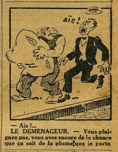 L'Epatant 1930 - n°1120 - page 12 - Dessin sans titre - 16 janvier 1930