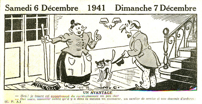 Almanach Vermot 1941 - 46 - Un avantage - Samedi 6 et Dimanche 7 décembre 1941