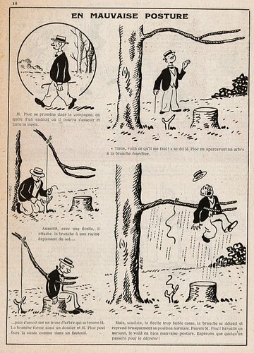 Guignol 1931 - n°168 - page 16 - En mauvaise posture - 3 mai 1931