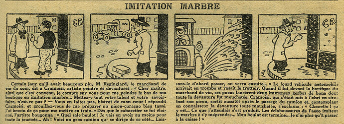 L'Epatant 1930 - n°1160 - page 7 - Imitation marbre - 23 octobre 1930
