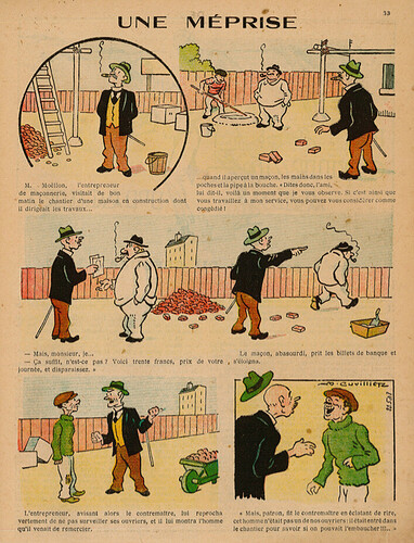 Guignol 1928 - n°90 - Une méprise - 5 février 1928 - page 33