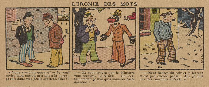 Guignol 1935 - n°16 - page 48 - L'ironie des mots - 21 avril 1935