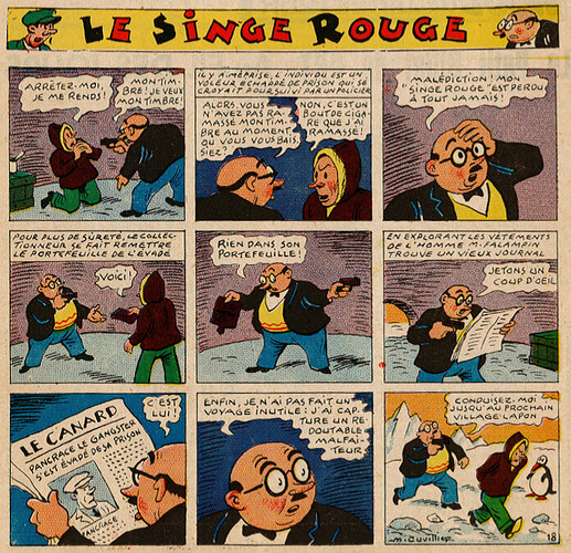 Pat épate 1949 - n°31 - Le Singe Rouge - 31 juillet 1949 - page 1
