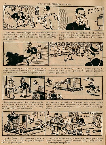 Guignol 1931 - n°179 - Oscar Furet, reporter mondial - 16 octobre 1931 - page 2