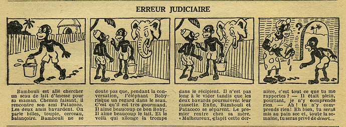 Le Petit Illustré 1931 - n°1398 - page 12 - Erreur judiciaire - 26 juillet 1931