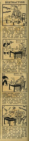 Le Petit Illustré 1934 - n°1563 - page 2 - Distraction - 23 septembre 1934