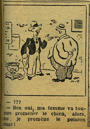 Le Petit Illustré 1930 - n°1360 - page 7 - Dessin sans titre - 2 novembre 1930