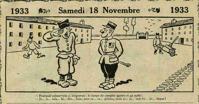 Almanach Vermot 1933 - 44 - Samedi 18 novembre 1933