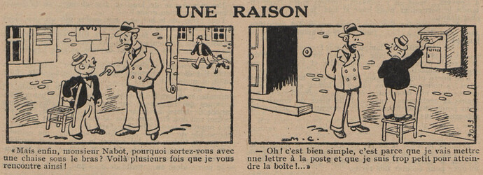 Guignol 1933 - n°267 - Une raison - 12 novembre 1933 - page 38