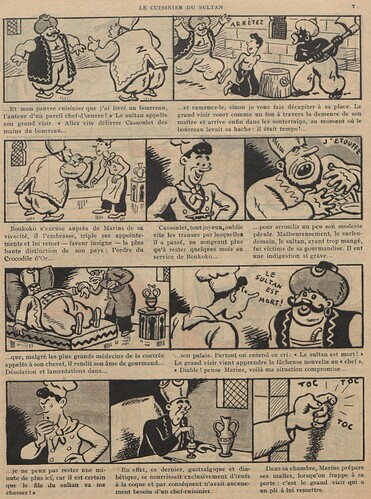 Guignol 1933 - n°243 - Le Cuisinier du Sultan - 28 mai 1933 - page 7