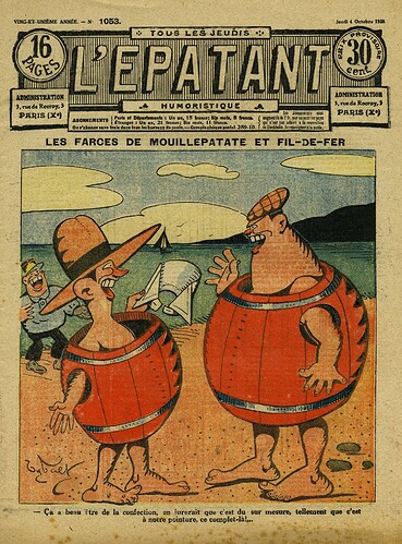 L'Epatant 1928 - n°1053 - 4 octobre 1928 - page 1