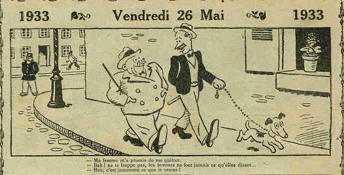 Almanach Vermot 1933 - 23 - Vendredi 26 mai 1933