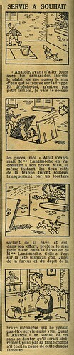 Le Petit Illustré 1934 - n°1560 - page 2 - Servie à souhait - 2 septembre 1934