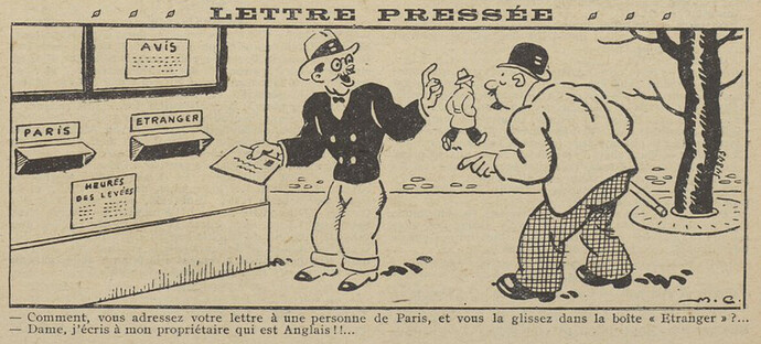Guignol 1930 - n°140 - page 11 - Lettre pressée - 2 mars 1930