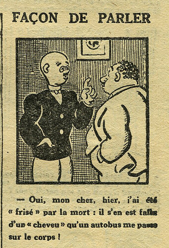 L'Epatant 1930 - n°1164 - page 7 - Façon de parler - 20 novembre 1930