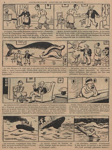Guignol 1933 - n°252 - L'extraordinaire aventure de Nestor Courandair - 30 juillet 1933 - page 2