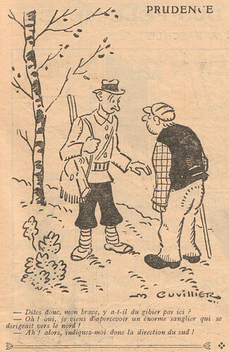 Le Pêle-Mêle 1928 - n°244 - page 17 - Prudence - 21 octobre 1928