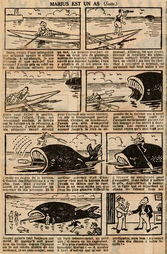 Le Petit Illustré 1934 - n°1539 - page 2 - Marius est un as - 8 avril 1934
