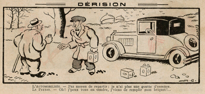 Guignol 1930 - n°146 - page 45 - Dérision - 1er juin 1930