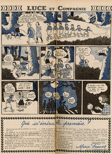 Ames Vaillantes 1937 - n°1 - 8 décembre 1937 - pages 4 et 5