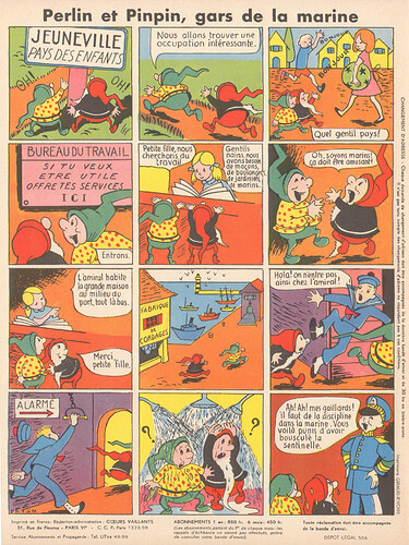 perlin et pinpin 1956 - n°1 - 21 octobre 1956 - page 8