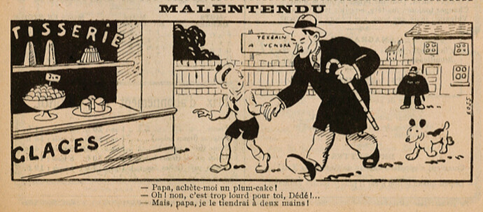 Guignol 1931 - n°165 - page 47 - Malentendu - 15 mars 1931