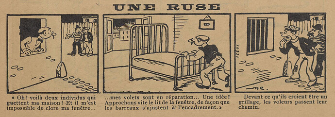 Guignol 1934 - n°52 - page 47 - Une ruse - 30 décembre 1934