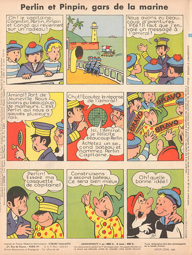 Perlin et Pinpin 1957 - n°40 - 6 octobre 1957 - page 8