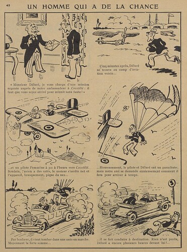 Guignol 1936 - n°45 - page 42 - Un homme qui a de la chance - 8 novembre 1936