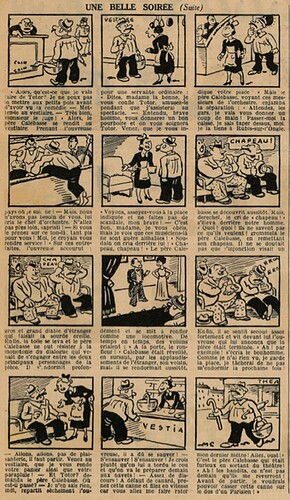 Le Petit Illustré 1935 - n°1580 - page 2 - Une belle soirée - 20 janvier 1935