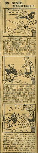 Le Petit Illustré 1934 - n°1570 - page 2 - Un geste malheureux - 11 novembre 1934