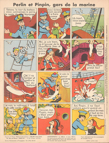 perlin et pinpin 1956 - n°5 - 18 novembre 1956 - page 8