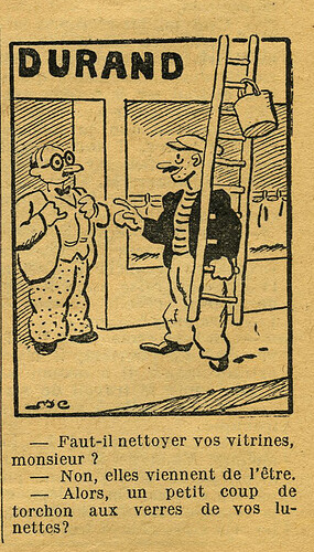 Le Petit Illustré 1932 - n°1423 - page 12 - Dessin sans titre - 17 janvier 1932