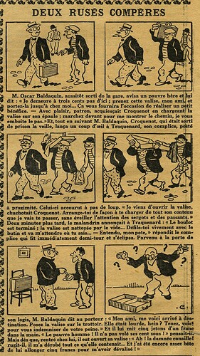 L'Epatant 1929 - n°1091 - page 12 - Deux rusés compères - 27 juin 1929