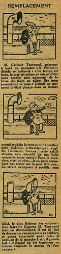L'Epatant 1927 - n°968 - page 5 - Remplacement - 17 février 1927