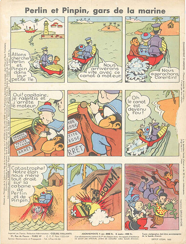 Perlin et Pinpin 1957 - n°35 - 1er septembre 1957 - page 8
