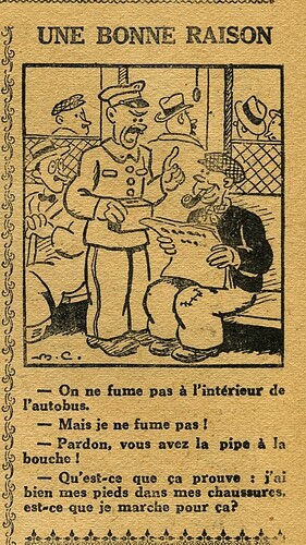 L'Epatant 1932 - n°1230 - page 10 - Une bonne raison - 25 février 1932