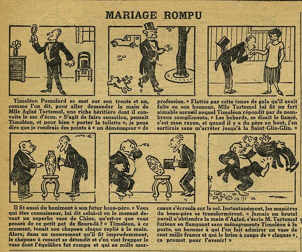 L'Epatant 1926 - n°944 - page 7 - Mariage rompu - 2 septembre 1926